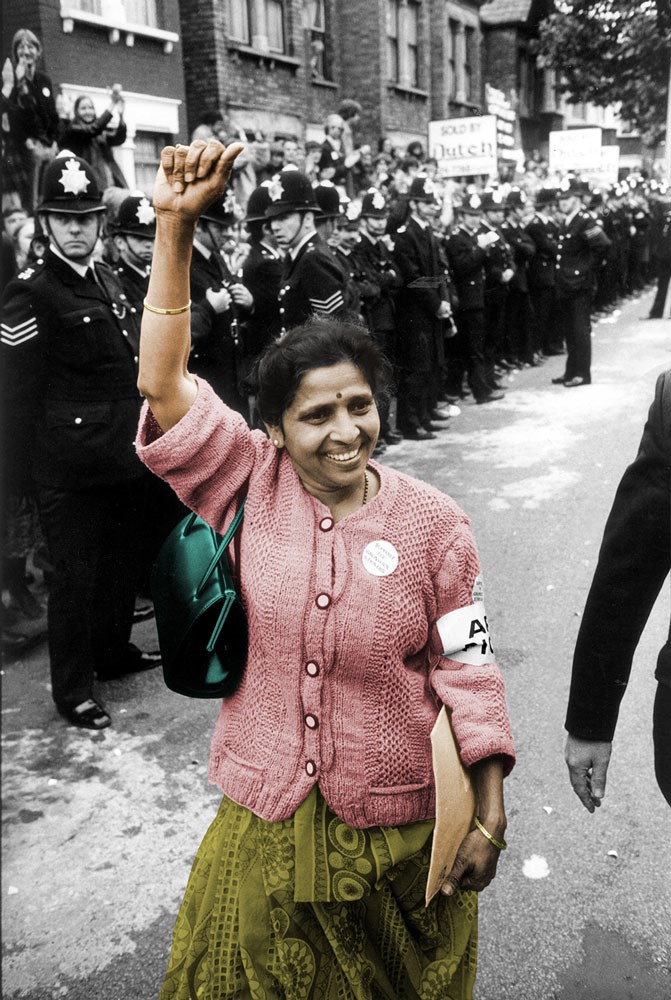 We Are The Lions - Jayaben Desai, leader of the Grunwick Film Processing Factory Strike